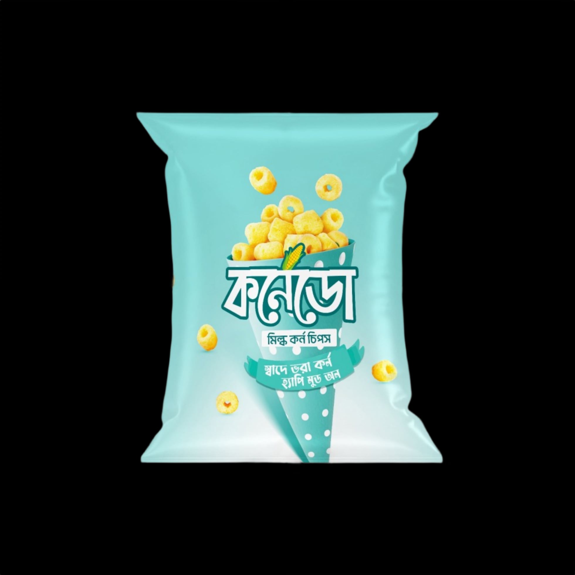Ispahani Bloop Instant Corn Puffs pack