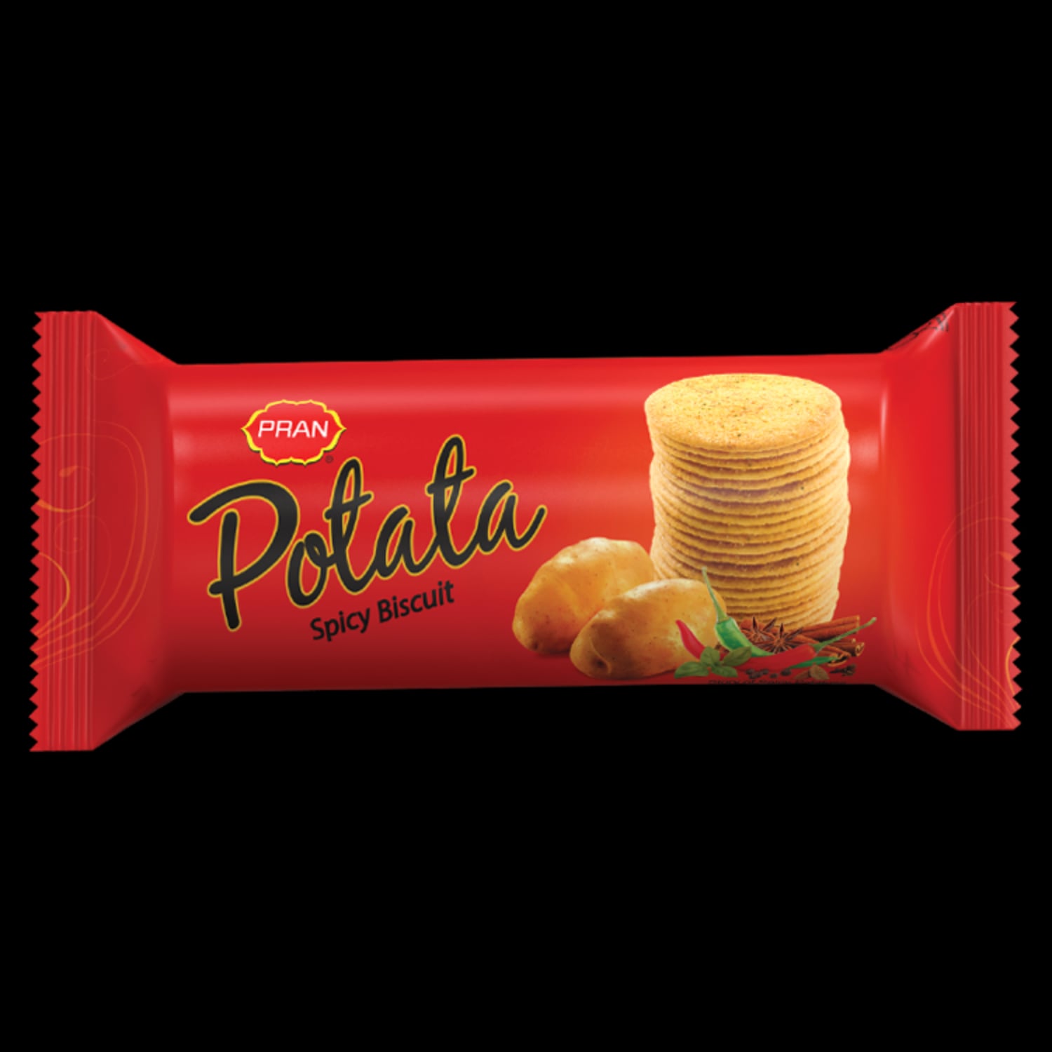Pran Potata Spicy Biscuit pack