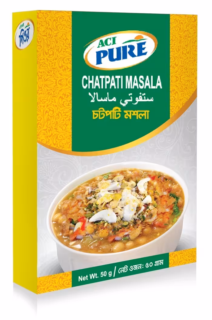ACI ACI Pure Chatpati Masala 50 Gm Paper Pack