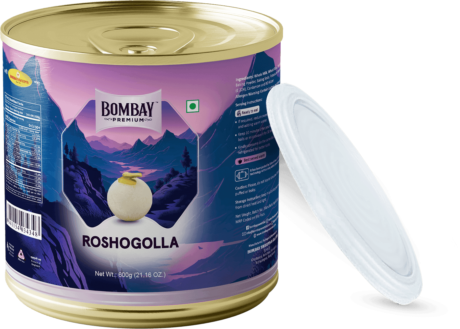 Bombay Sweets Roshogolla
