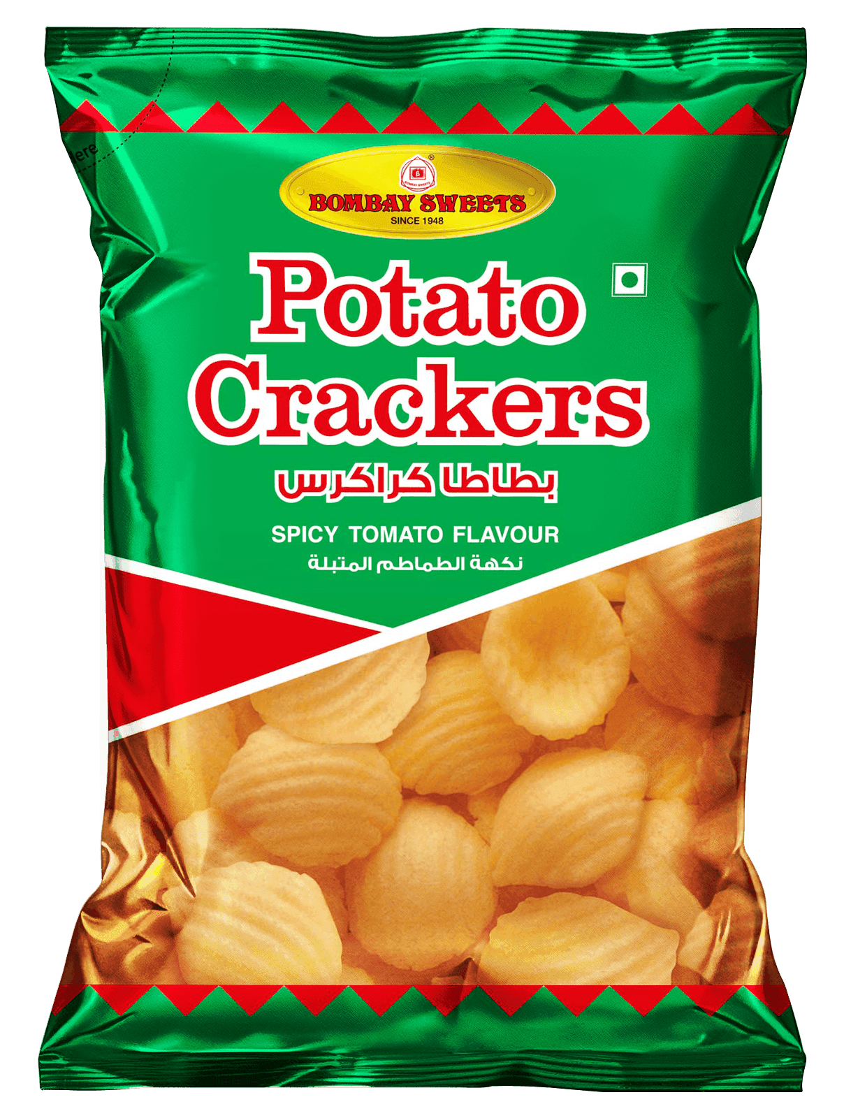 Bombay Sweets Potato Crackers