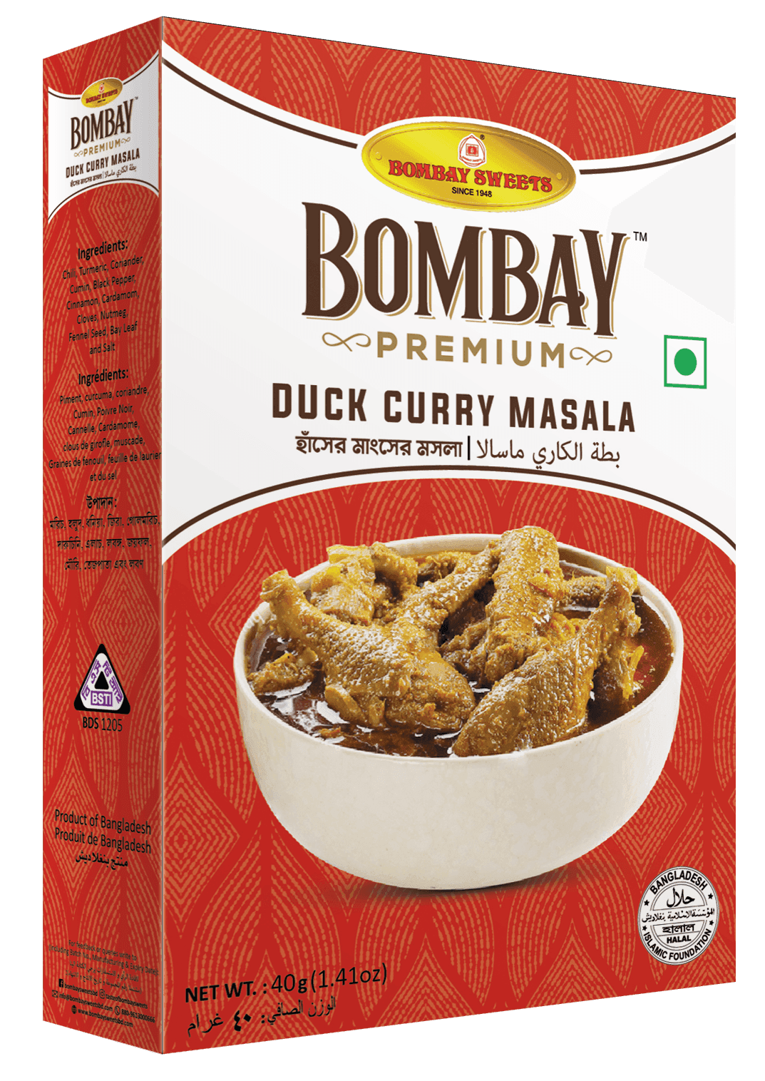 Bombay Sweets Duck Curry 40g