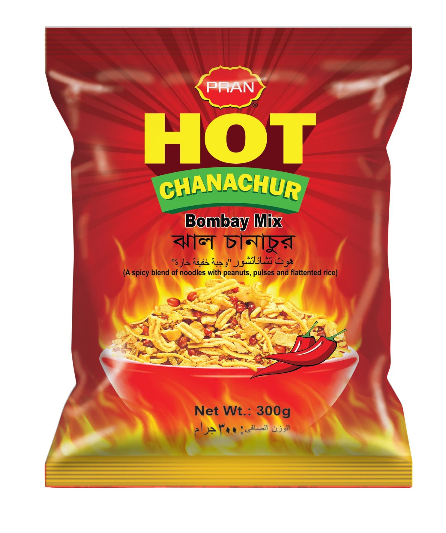 PRAN Hot Chanachur 300g