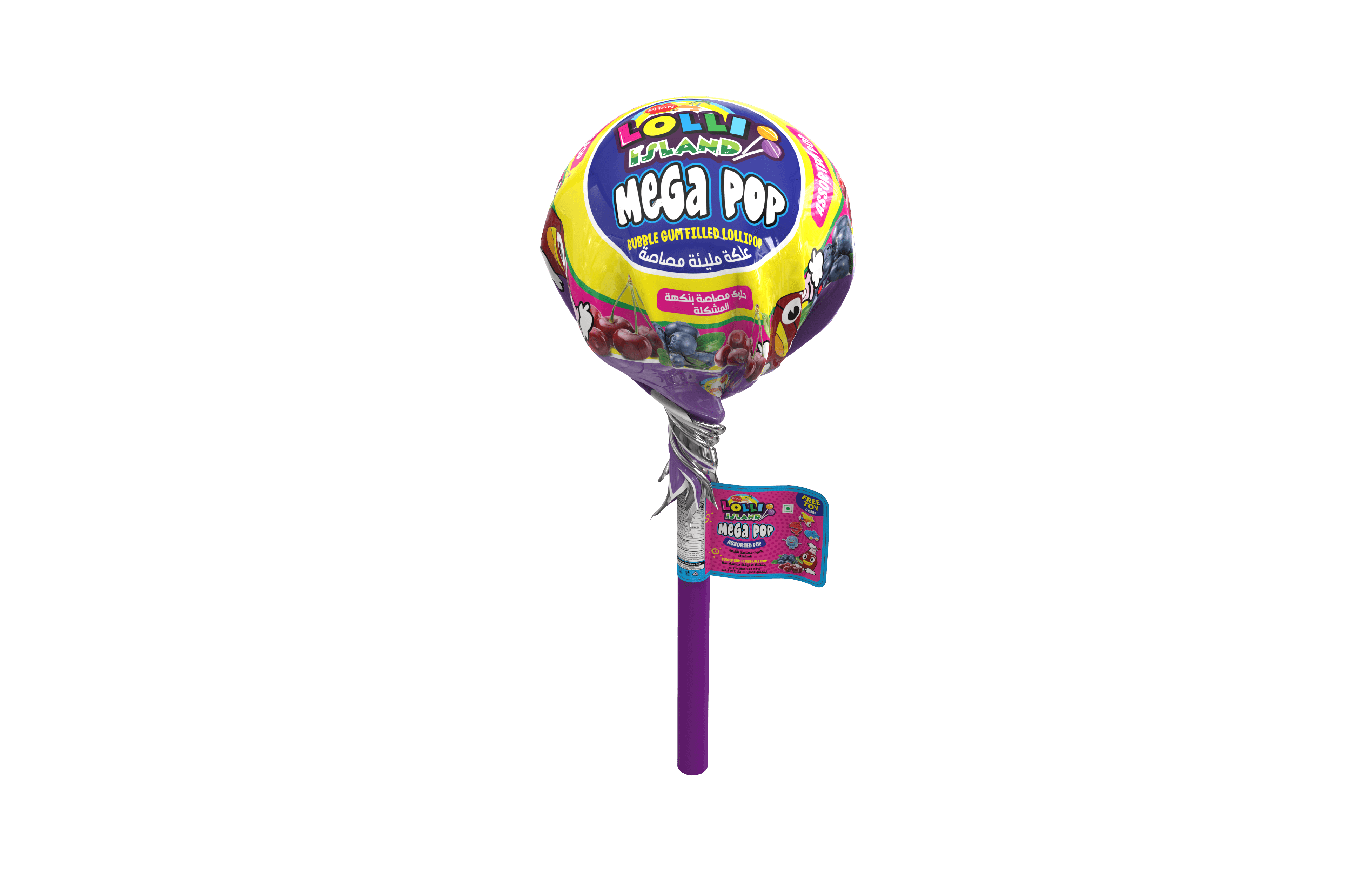 PRAN PRAN Lolli Island Mega Lollipop 2 05.6